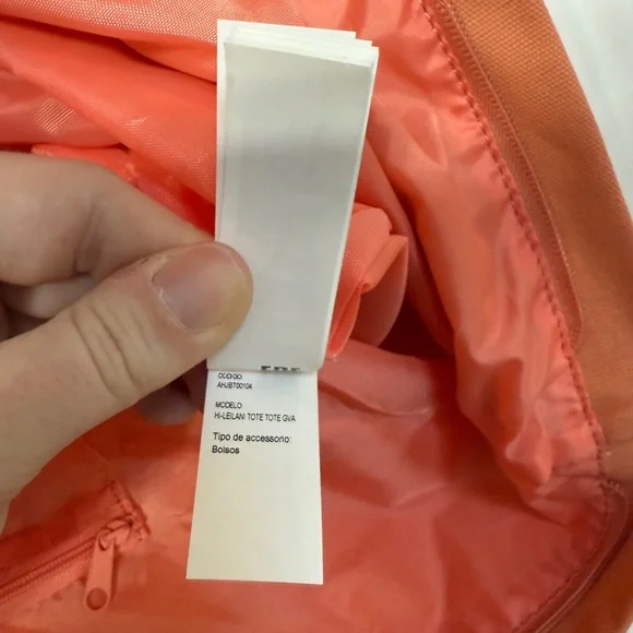 NWT Honolua Wahine - Billabong “Honolua Hawaii” Guava Colored Tote Bag. One size - Picture 13 of 14